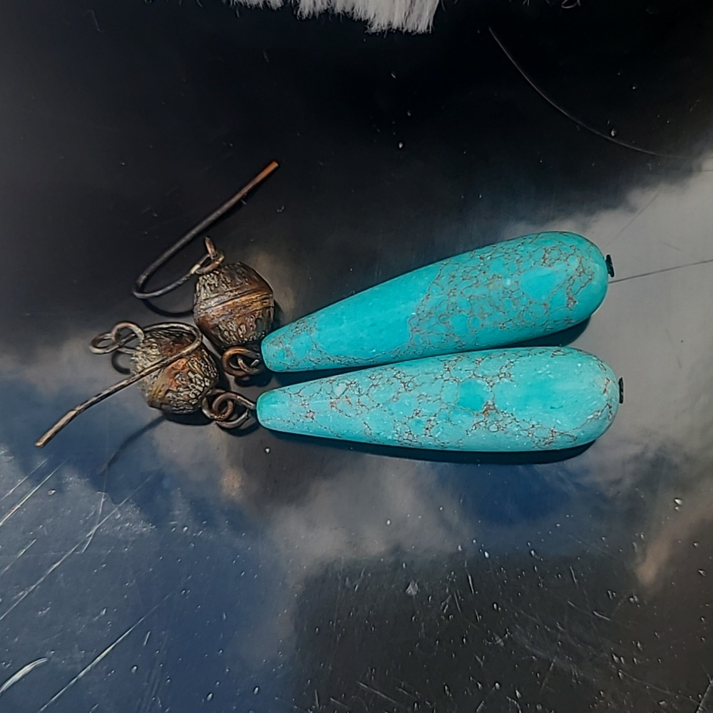 Turquoise earrings